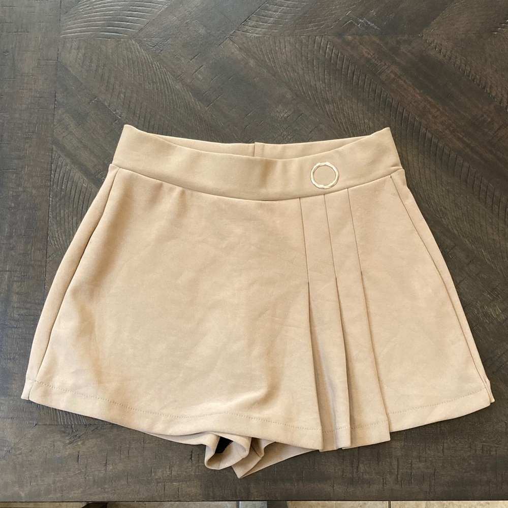 Tan Lemite Skort